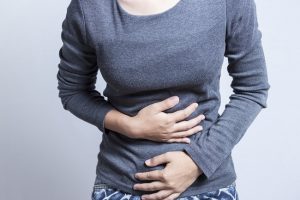 Woman,stomach,ache